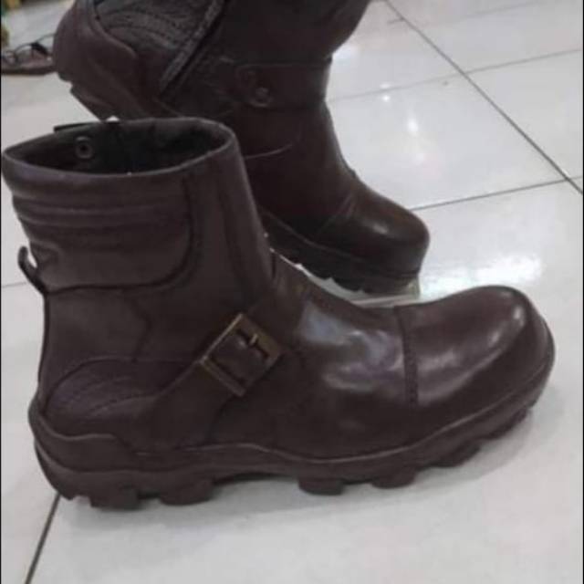 SEPATU BOOT PRIA ASLI KULIT