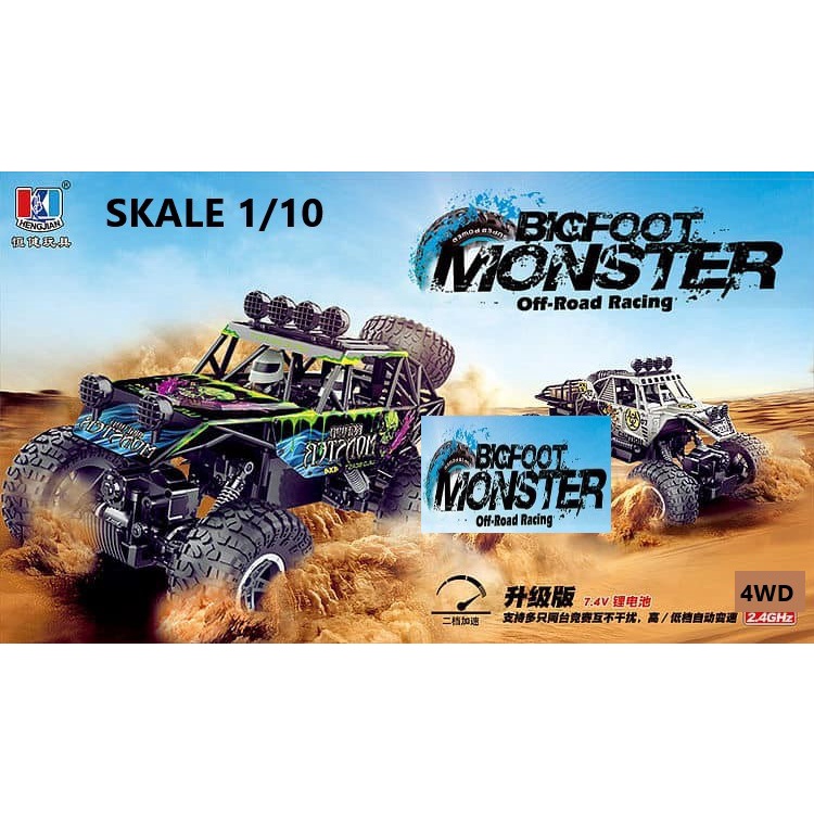 RC Truck Bigfoot Monster 1/10 N0. 689-350