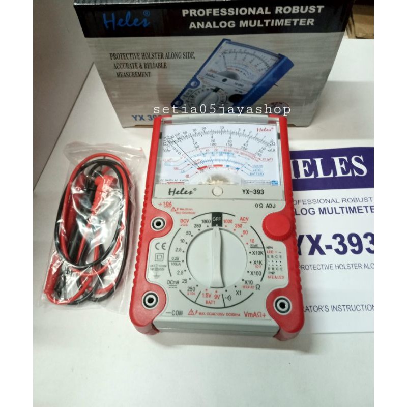 avo meter analog heles yx 393