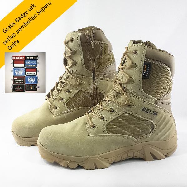 Sepatu Boot Delta 8" - Warna Gurun