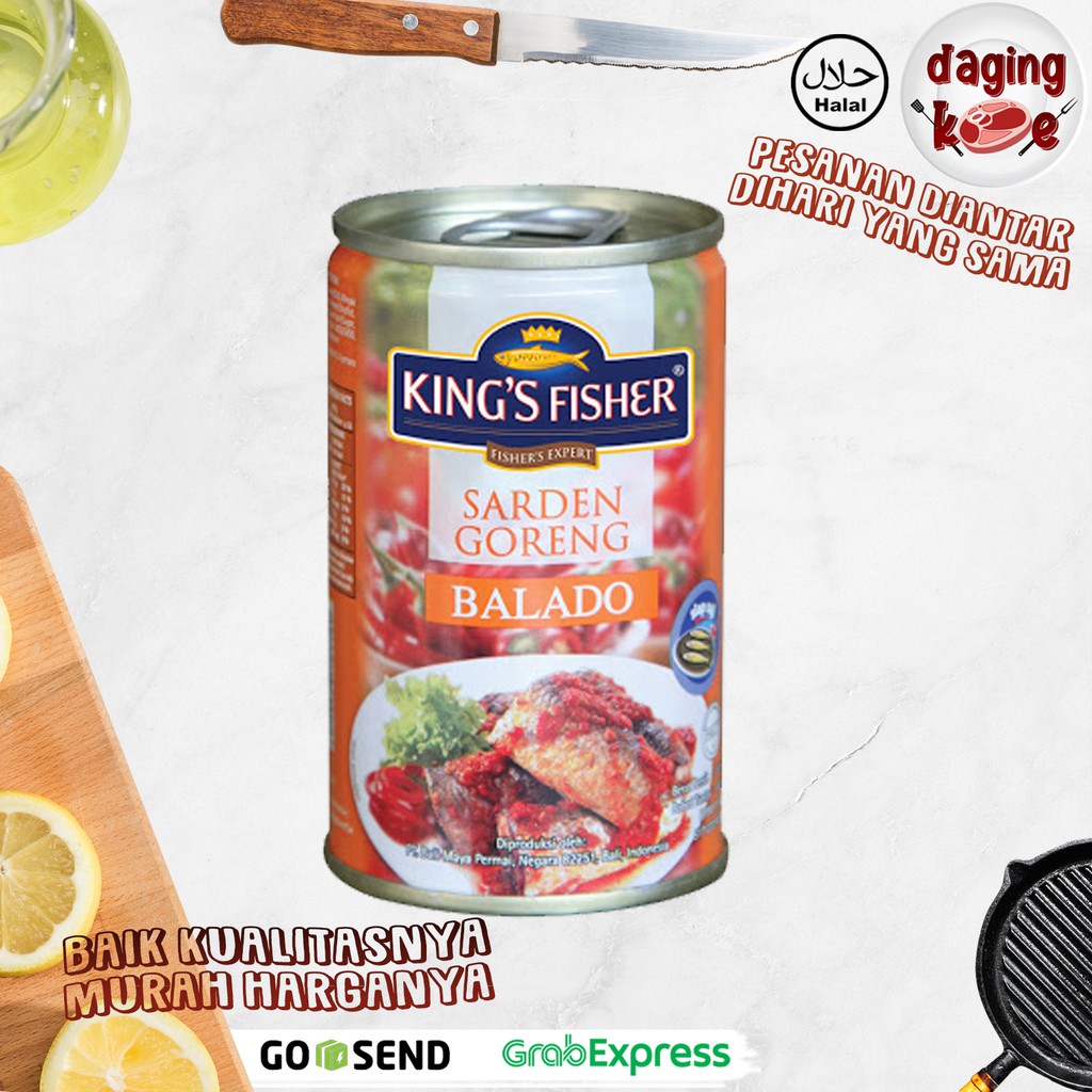 

Sarden kingfisher Goreng Balado DK239