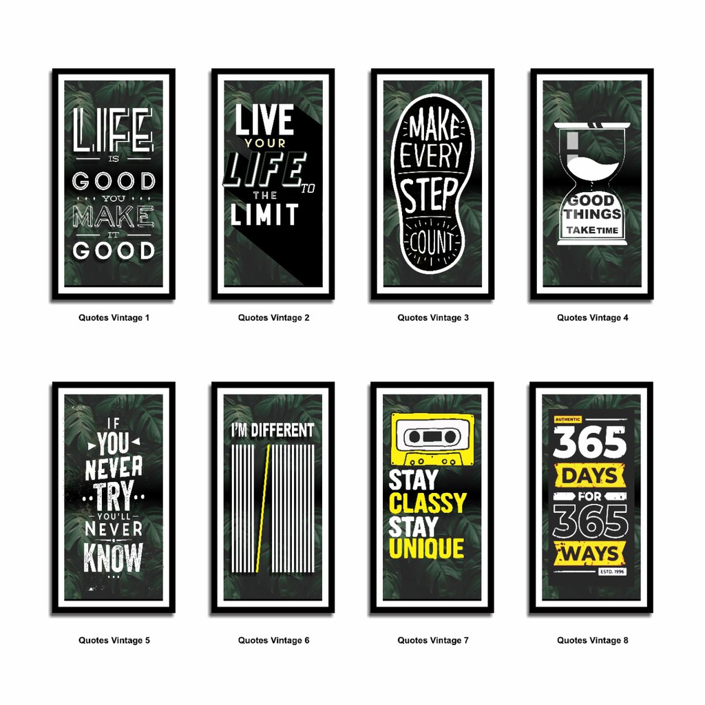 Hiasan Pajangan Dinding Wall Decor Poster Kayu Quote Monstera man Dekorasi Kamar Cowok Rumah Cafe