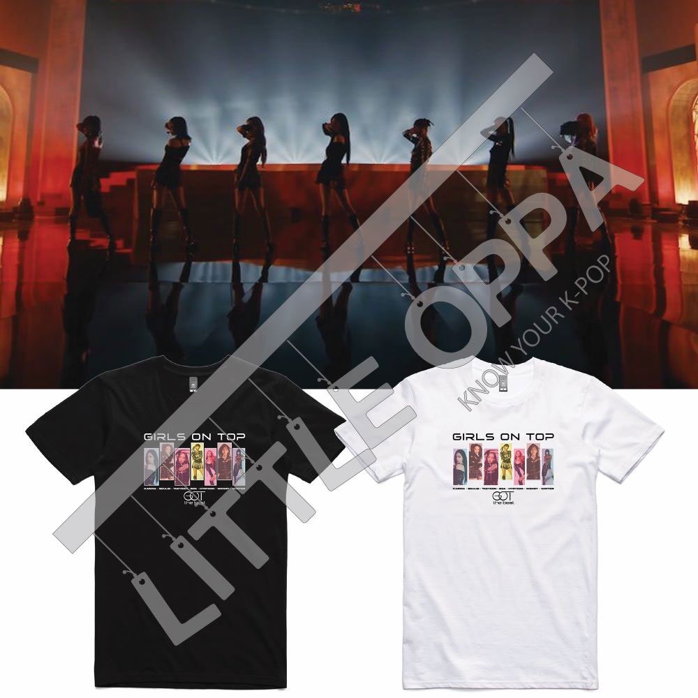 BAJU KAOS KPOP GOT GIRLS_ON_TOP MEMBER BOA TAEYEON HYOYEON SEULGI WENDY KARINA WINTER T-SHIRT KOREAN