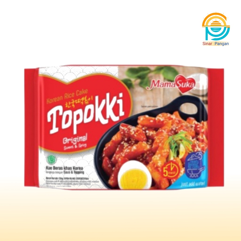 

MamaSuka Topokki Original 134 gram / Topokki Instant