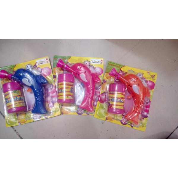 Bubble Gun Dolphin | Mainan Gelembung