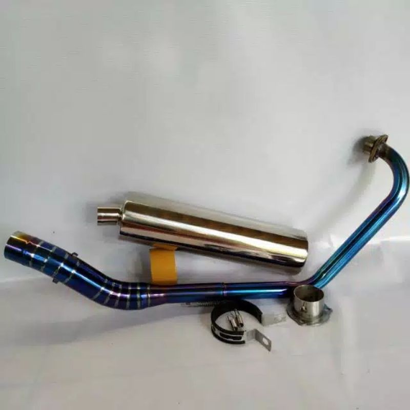 KNALPOT CKD STANDAR LEHER BLUE PNP VIXSION FU SONIC CBR 150R