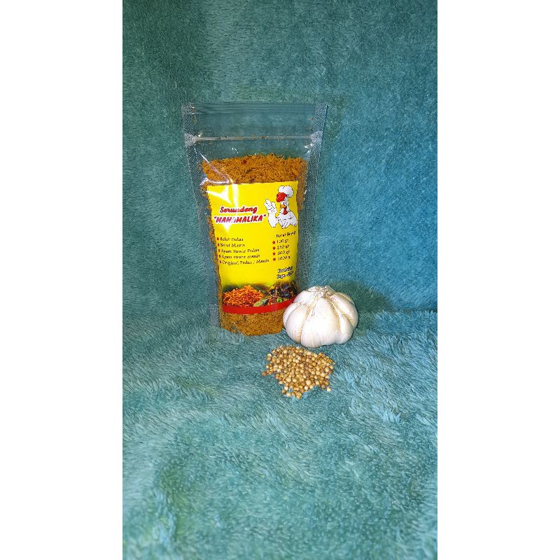 

serundeng ayam suwir pedas 100gr