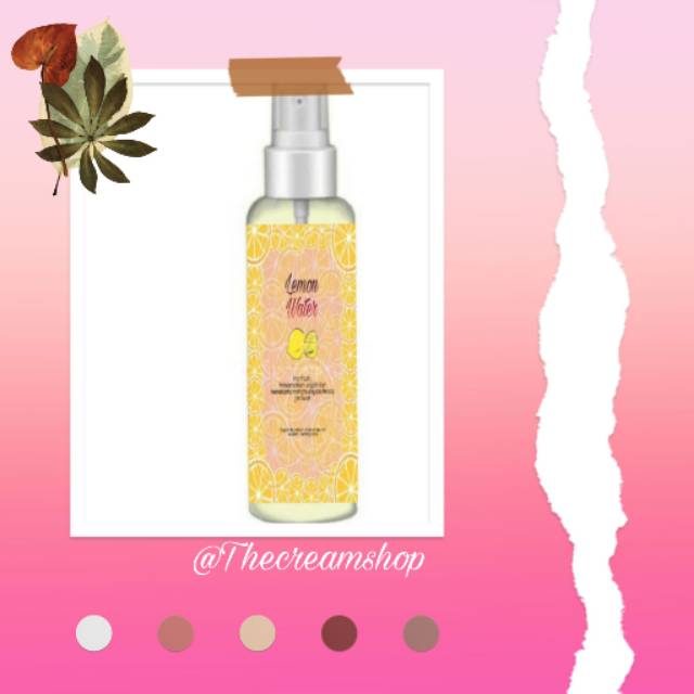 lemon water spray / air lemon / facemist lemon