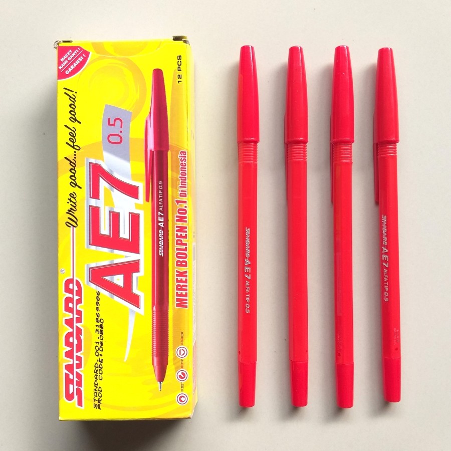 

Pulpen / Pena Standard AE7 Merah