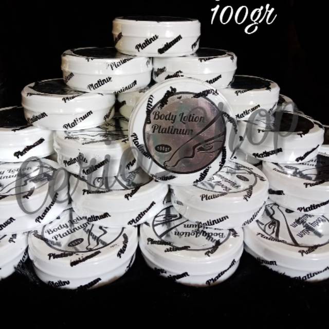 Body lotion platinum