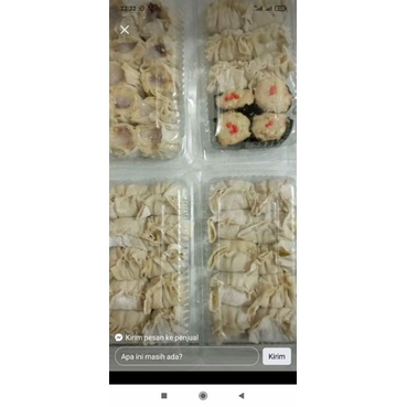 

Dimsum isi 10/mika Frozen