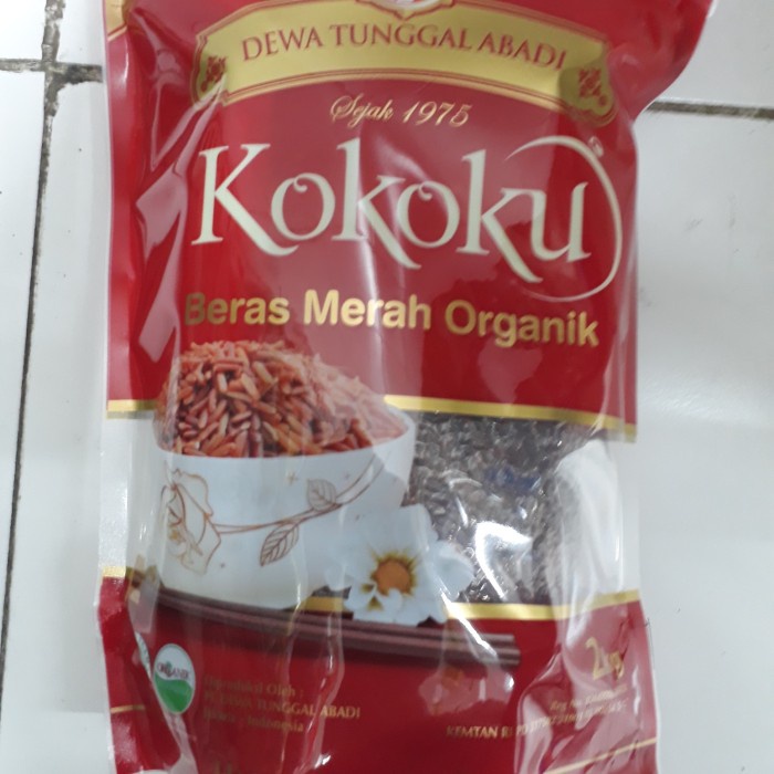 

KOKOKU BERAS MERAH ORGANIC 2KG / BERAS MERAH