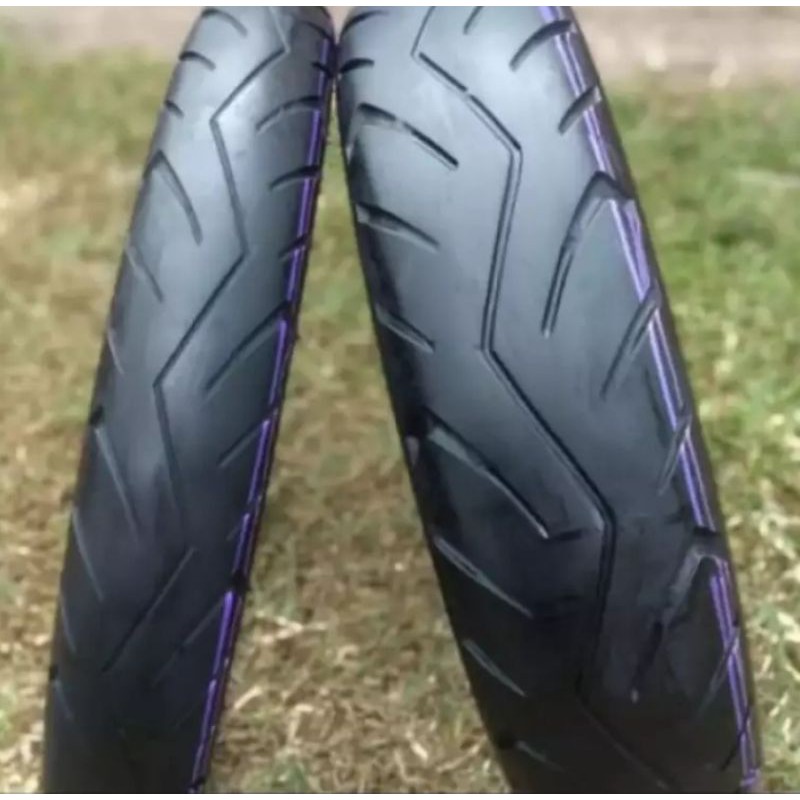 sepasang ban motor yamaha vixion.. ukuran 120/70 90/80 ring 17 merek random/ban motor ring 17
