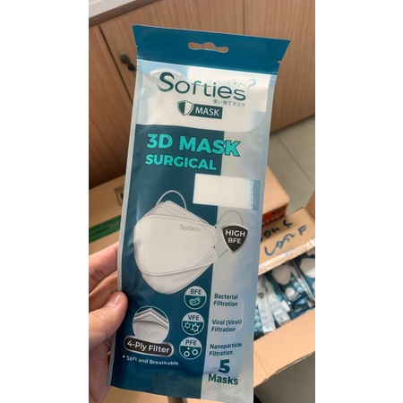 Softies 3D Mask Surgical KF94