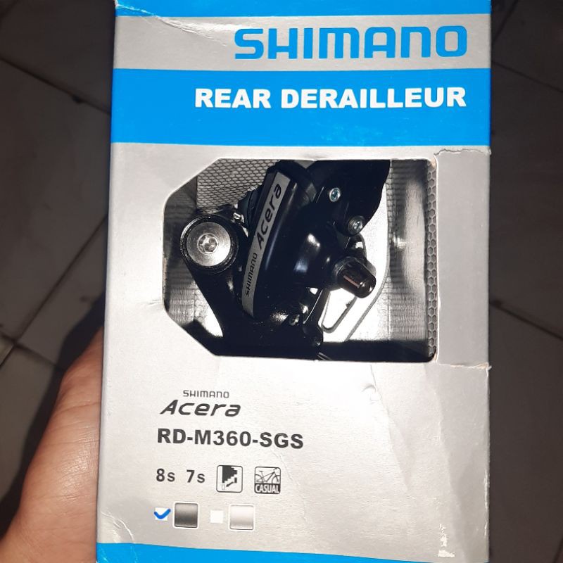 RD Shimano Acera M360 7 - 8 Speed Original Shimano