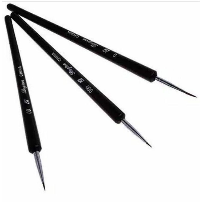

set kuas lukis/kuas line 3pcs