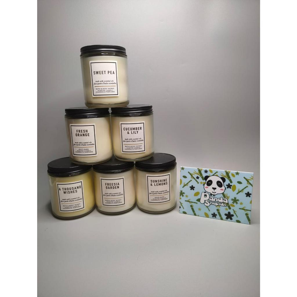 BBW Medium Candle Mason Jar