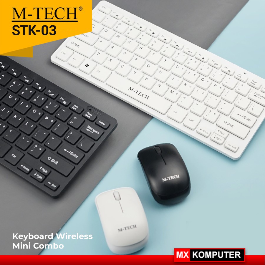 Keyboard Wireless Mouse Wireless Mini M-Tech STK-03 M-Tech STK03