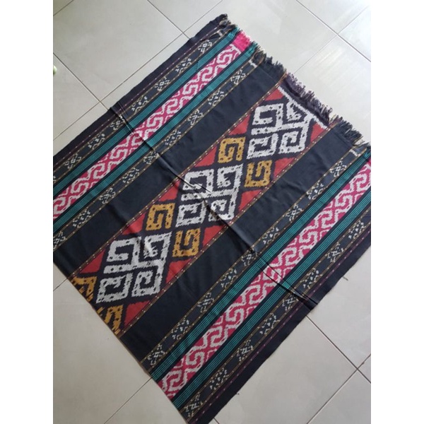 Tenun Toraja Hitam Kain Toraja Hitam Kain Etnik Toraja Kain Tenun Indonesia