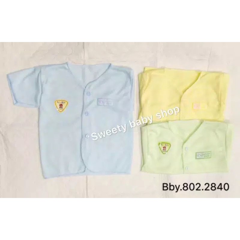 3 PCS Baju Bayi Newborn Baru Lahir Murah 0-3 bulan Set Katun Polos Cewek Cowok / Baju Baby Unisex