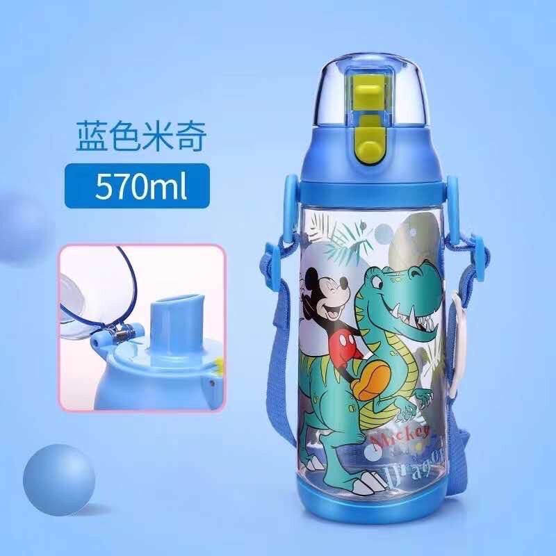 DISNEY Botol Minum Anak Unik /  ORIGINAL Disney water bottle Elsa Mickey donald Cars / Botol Minum Anak disney-570ml mickey