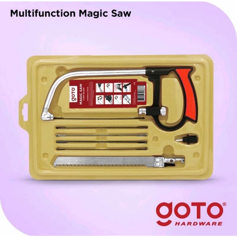 《SS》 MULTIFUNCTION MAGIC SAW GERGAJI MULTIFUNGSI ORIGINAL GOTO
