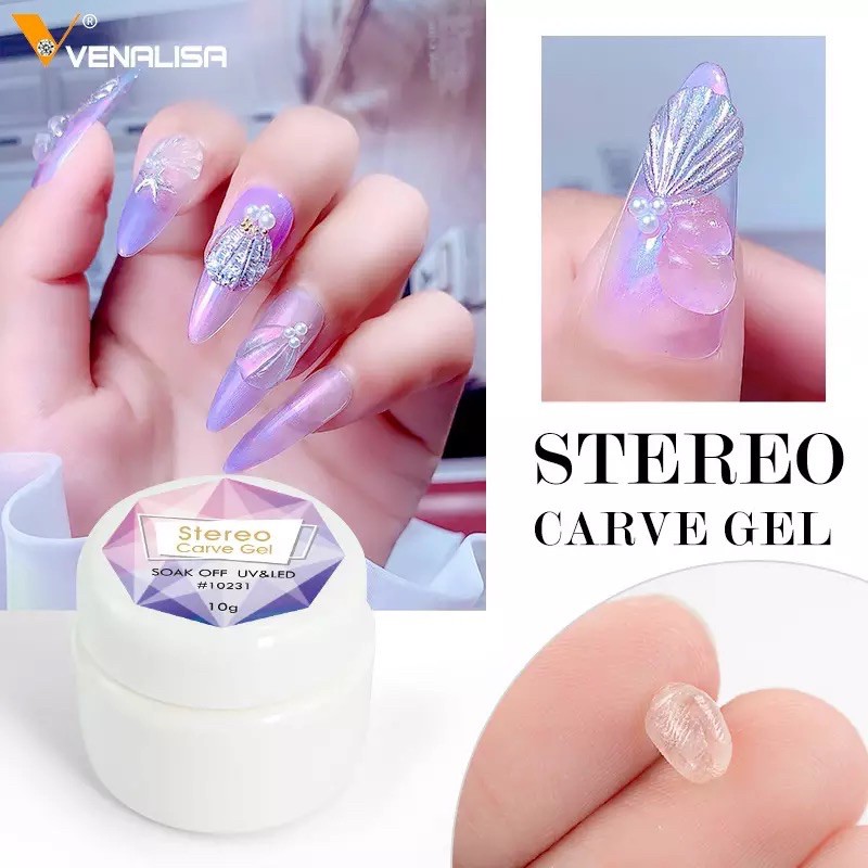 Venalisa Stereo Carve Gel / Hard gel / Builder Gel Non Sticky