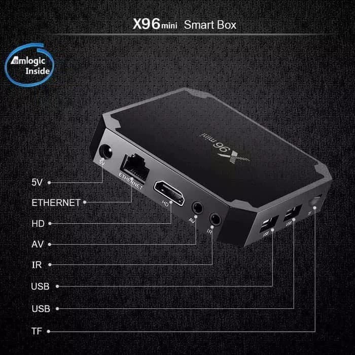 TJBOX X96 mini RAM 2GB ROM 16GB Android Tv Box New Android 9.0