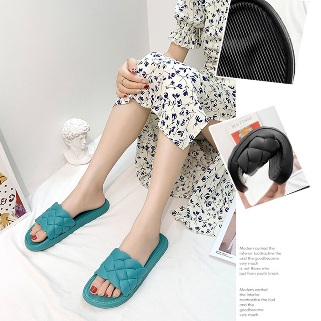 ☀CAMILO☀ SF08 Sandal Slop Karet Berwarna / Sandal Wanita / Sandal Fashion Murah Import SF08