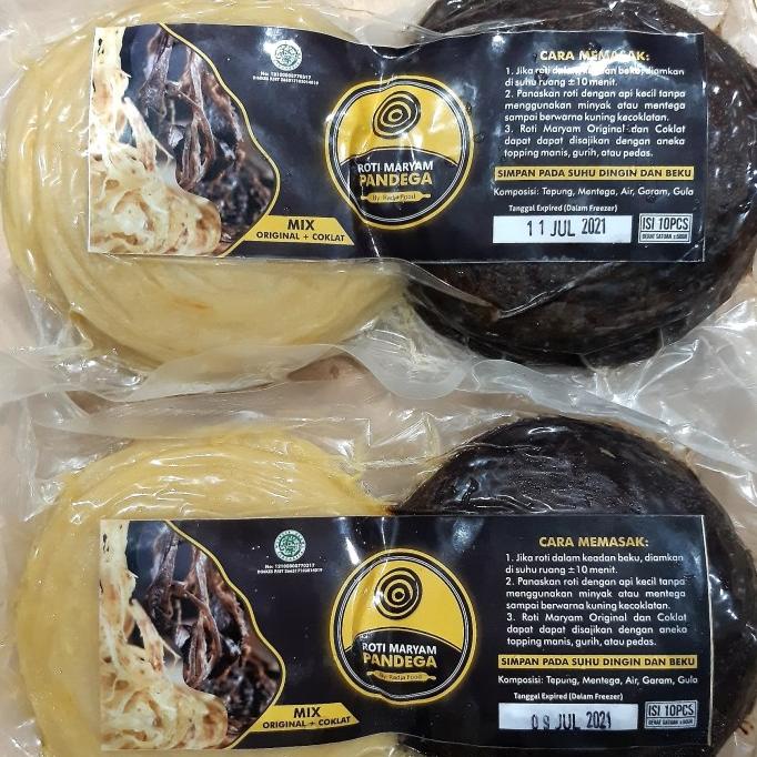 

Roti maryam cane canai mix isi 10