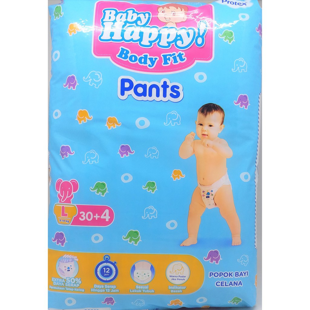 Baby Happy pants popok happy L/34