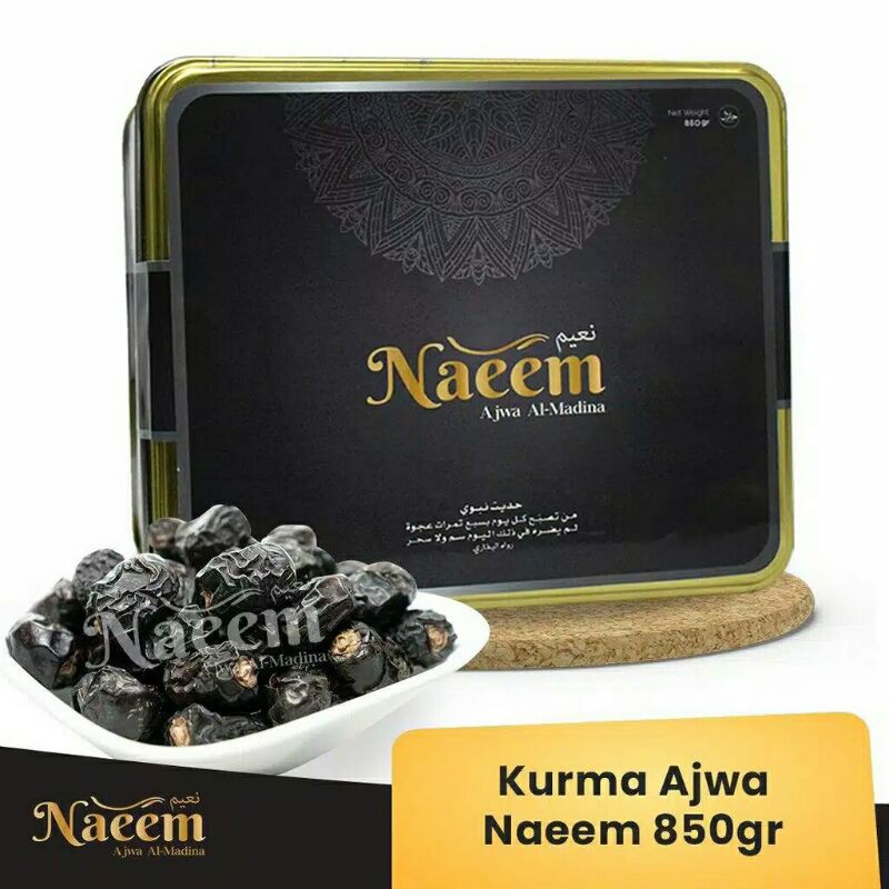 

Kurma Ajwa Madinah 850gram / Ajwa Naeem Madinah