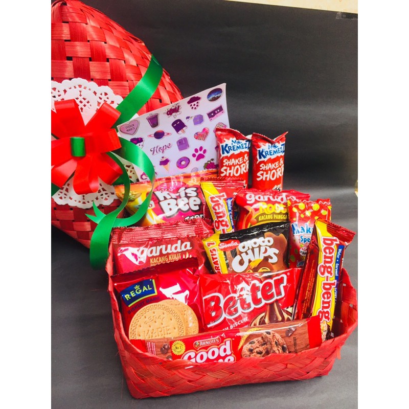 

HAMPERS RED SERIES BESEK/GIFT BOX/HADIAH ULANGTAHUN/HADIAH WISUDA GRADUATION