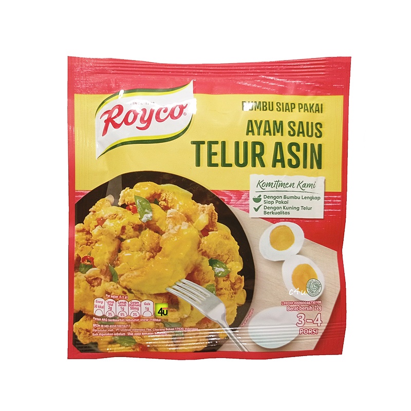 

ROYCO - Bumbu Instan Ayam Saus Telur Asin - 22 gr SALTED EGG