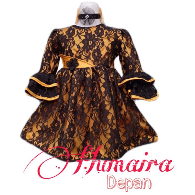 HUMAIRA GAUN PESTA ANAK/DRESS ANAK/ DRESS PESTA ANAK