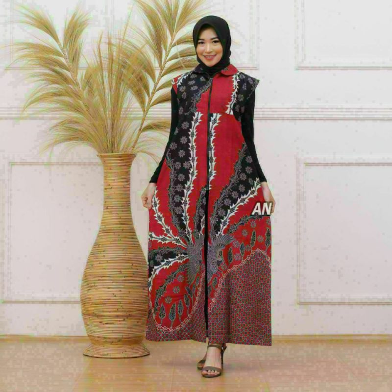 MURAH BATIK WANITA LONGCARDI SERAGAM