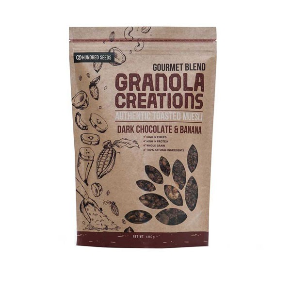 

Granola Creations Dark Cho&Banana 400G