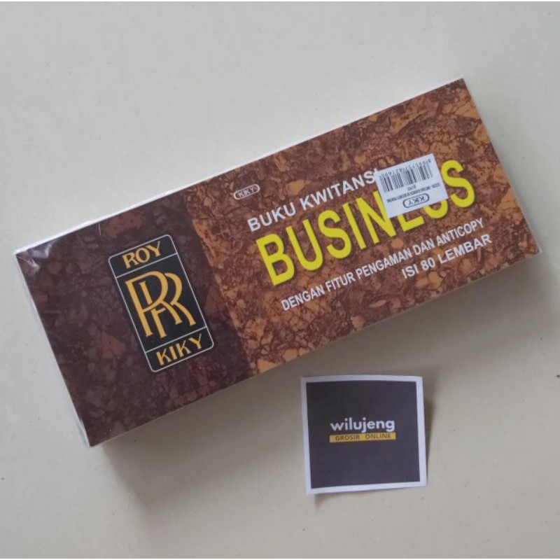 

Kwitansi Kuitansi Business 80lembar Kiky (pcs) (200gr)