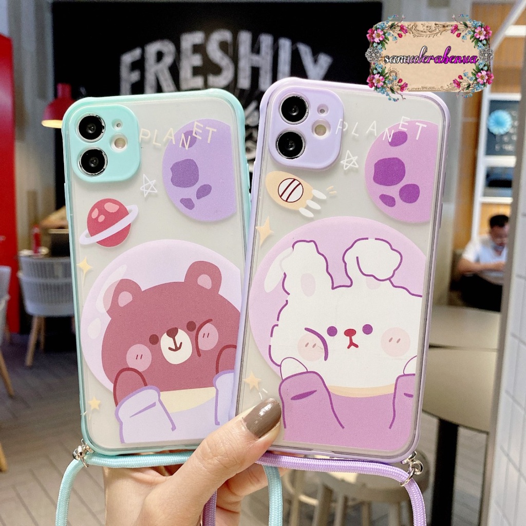 SS193 CASE SLINGCASE LANYARD OPPO A3S A5S F9 A7 A12 A11K F1S A59 F5 F5 YOUTH F7 RENO 4 4F F17 PRO 2020 SB2772