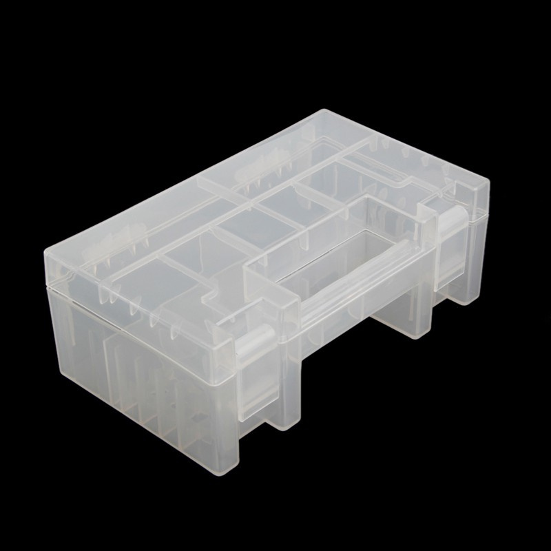 CRE  Plastic Case/Organizer/Holder/Container Battery Storage Box for AAA 9V Battery