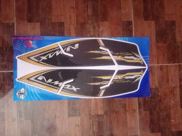 Stiker resin timbul sidepad new NMAX 2020