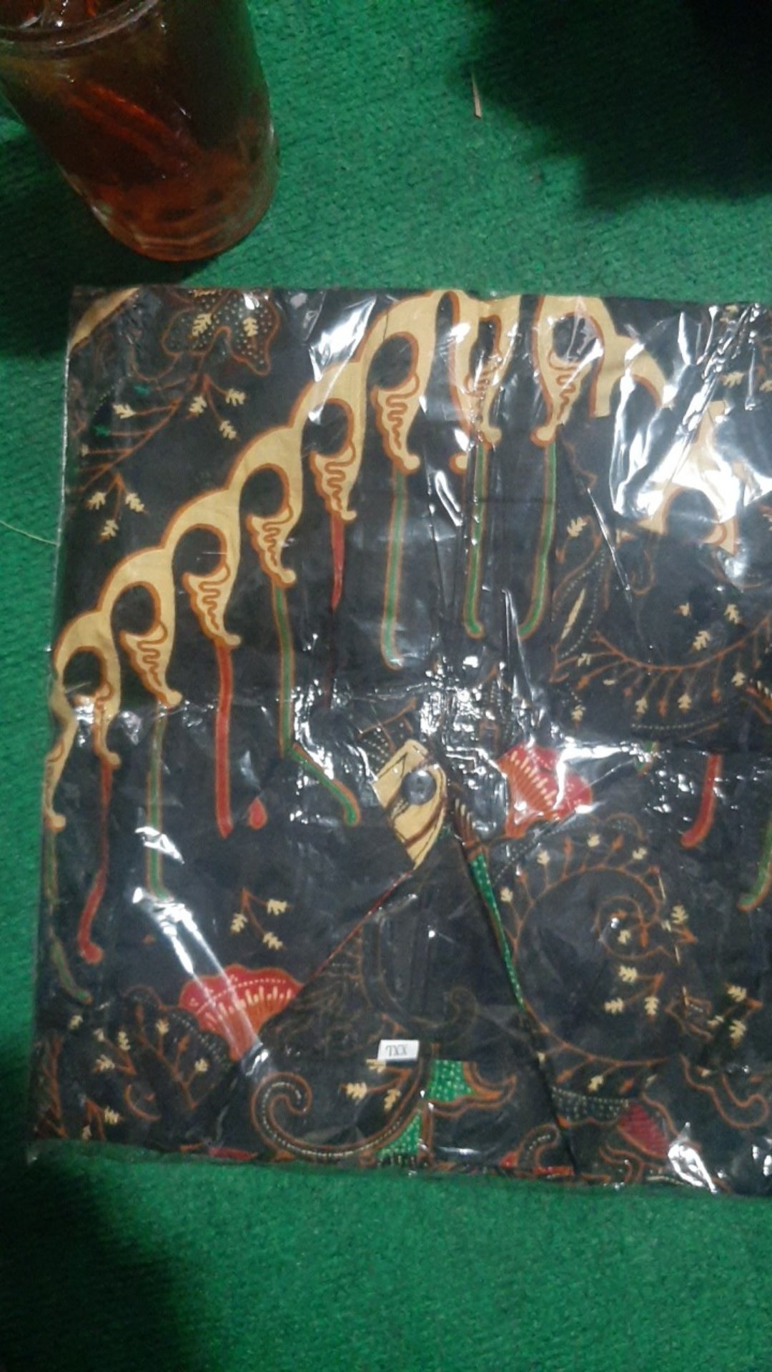 Kemeja Batik Pria Lengan Panjang Size M L Xl Xxl Bswart Batik Hrb026 Kenongo Hem Panjang Padi
