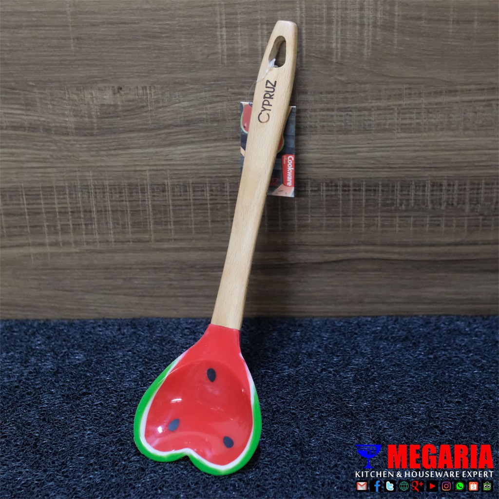 Turner Hati CYPRUS Semangka AM-0972/Spatula Silicon