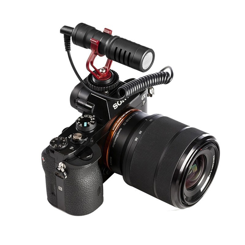 Microphone Shotgun P3 - Microphone Vlog - Mic Kamera & Smartphone