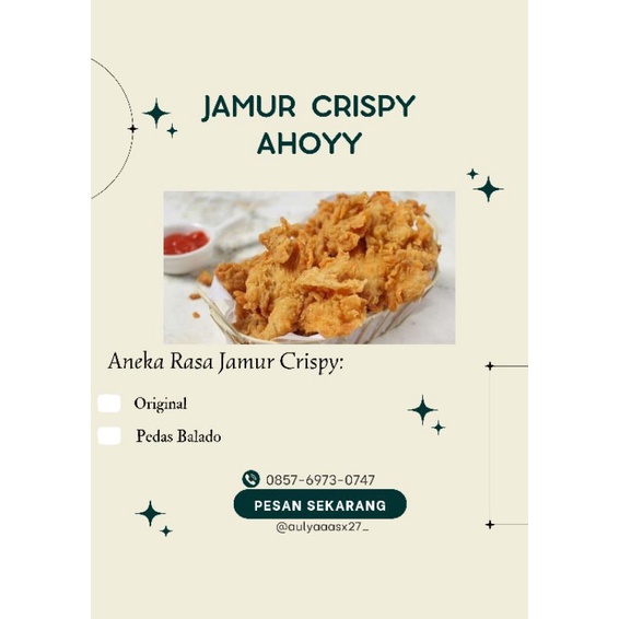 

JamurCrispyAhoyy