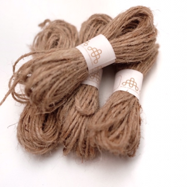 Tali Rami Tali Goni Kecil 3 ply 10 Meter Jute Rope