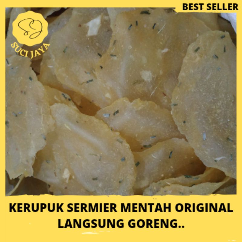 

Kerupuk Sermier Mentah (Kuning) 500g