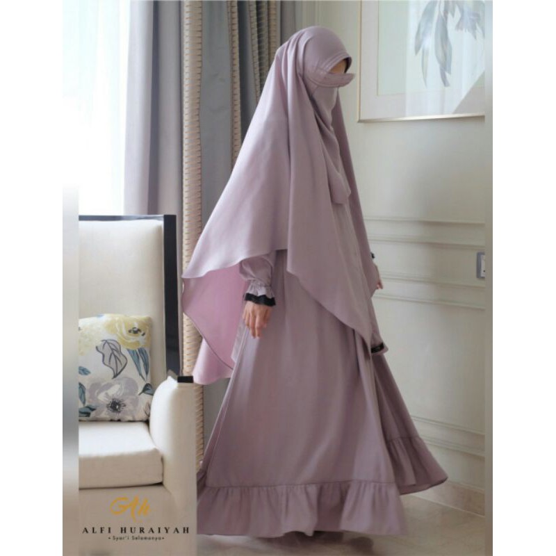 Gamis Set Singgalang by Alfi Huraiyah