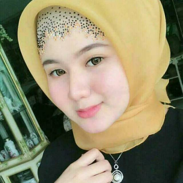 Inner hijab pesta tile  glitter