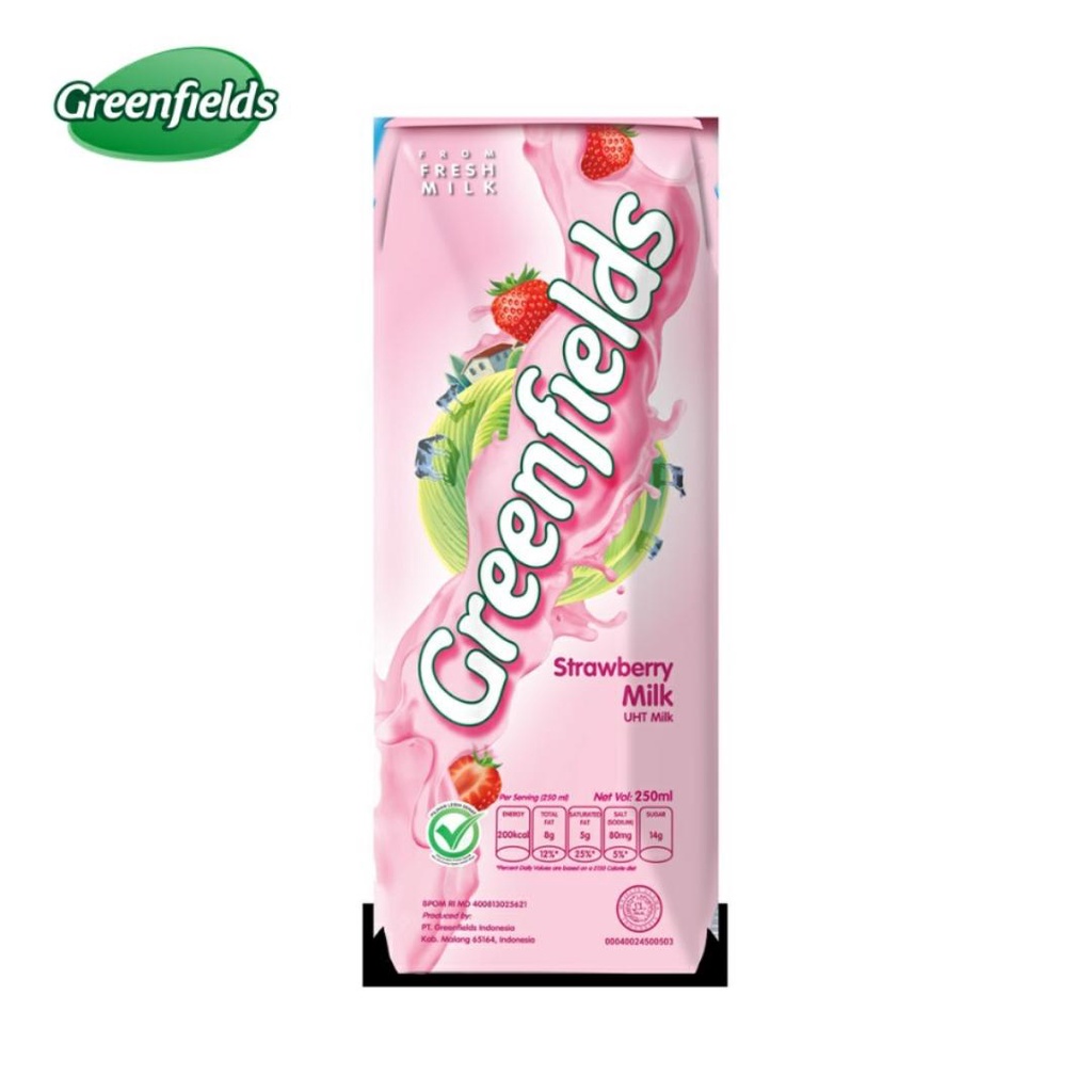 GREENFIELDS SUSU UHT 125ML &amp; 200ML